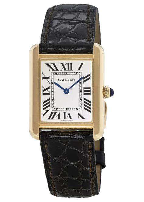 womens cartier tank solo|cartier watch tank solo price.